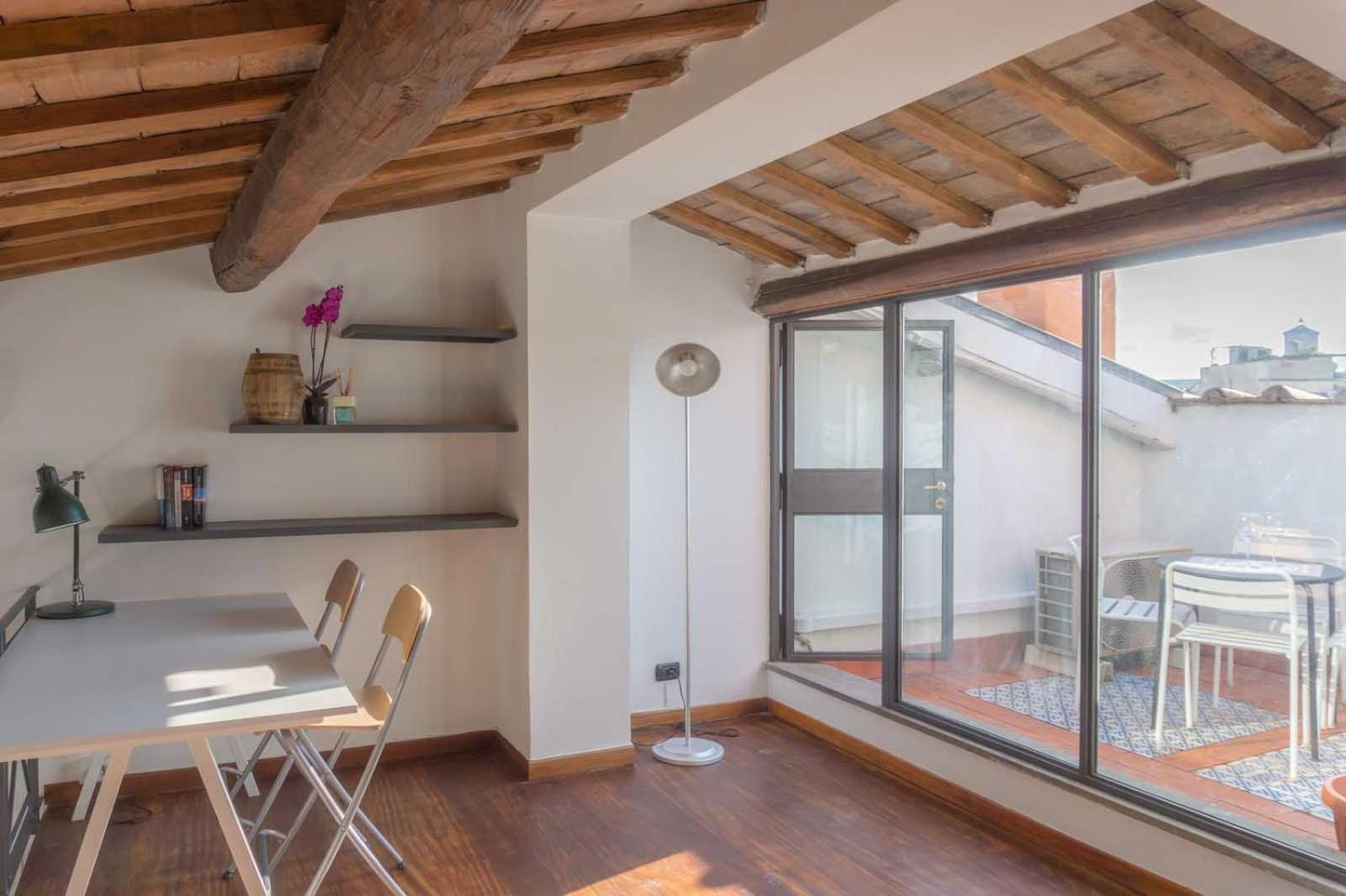 Lusso E Panorama Senza Paragoni, Loft Trastevere Rzym Zewnętrze zdjęcie