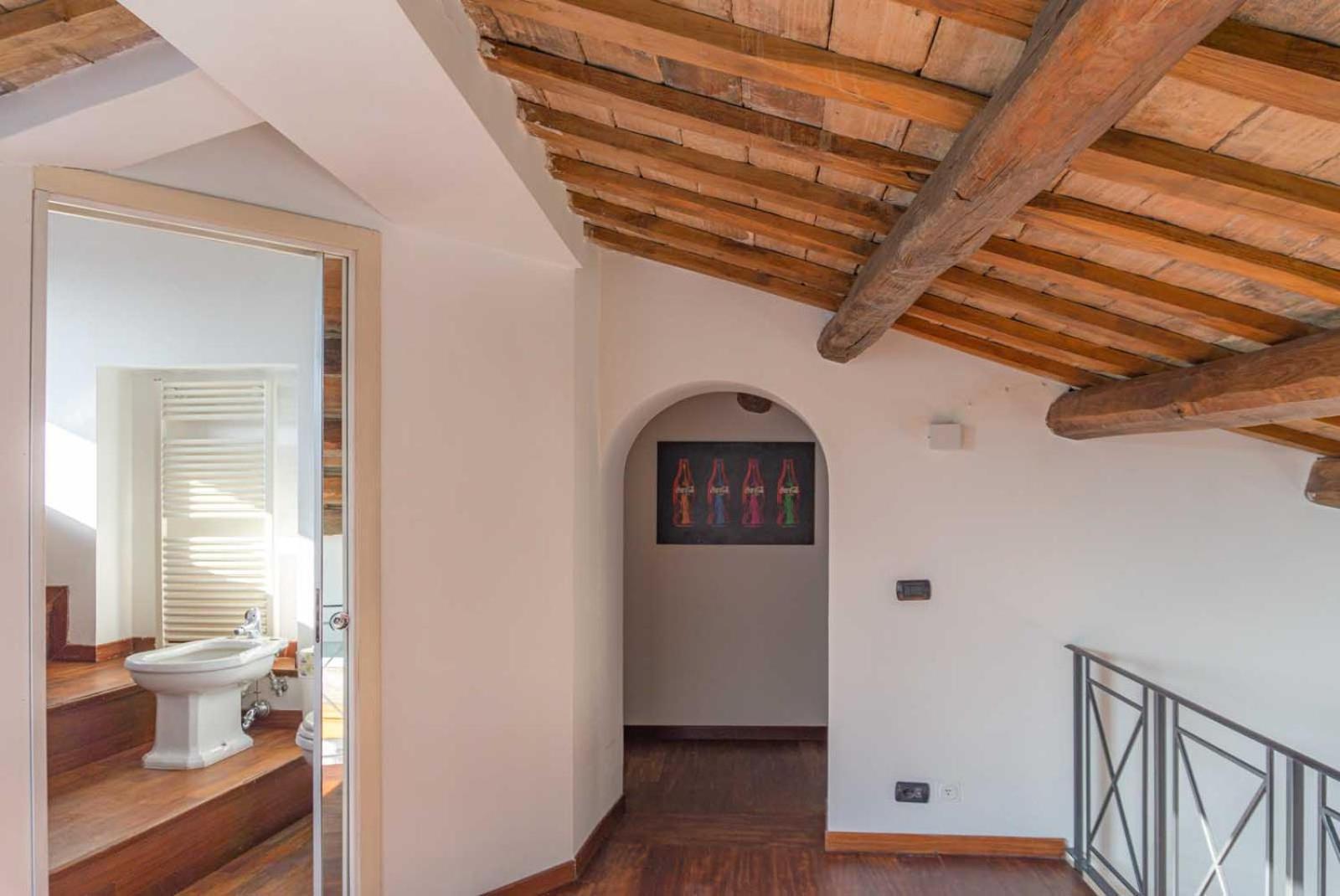 Lusso E Panorama Senza Paragoni, Loft Trastevere Rzym Zewnętrze zdjęcie